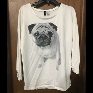 Adorable pug pull over 🐶💕